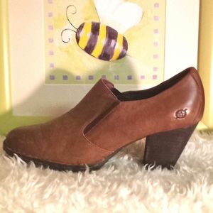 Born western style ankle bootie